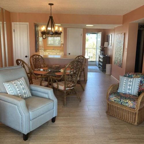 Barefoot Breeze Living and Dining Room